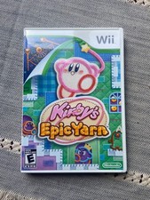 Wii Nintendo Kirby's Epic Yarn Complete Video Game
