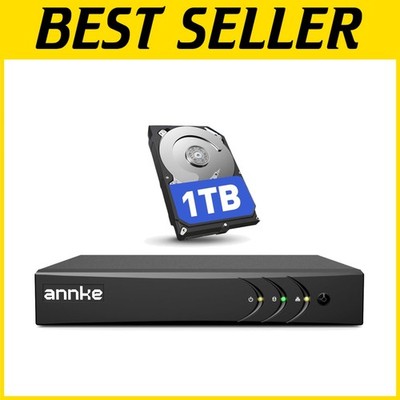 Smart 8CH DVR, 3K Lite, 1TB HDD, Human & Vehicle Detection