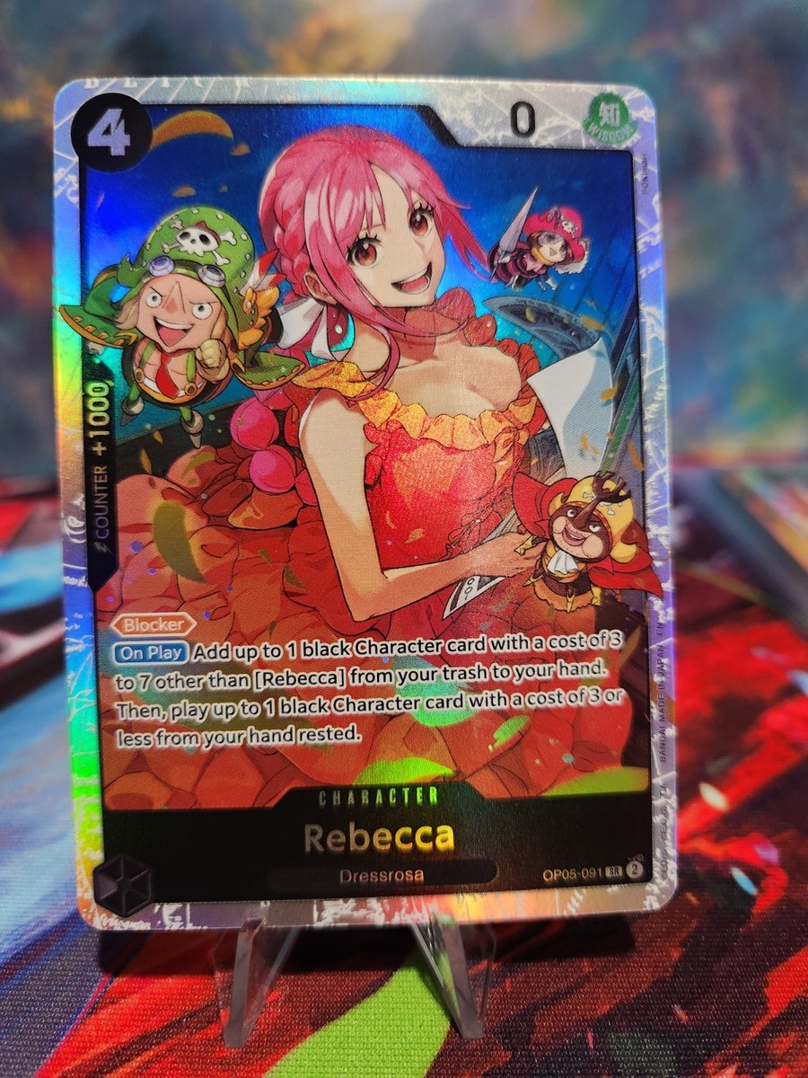 Rebecca OP05-091 - One Piece TCG - SR NM Super Rare Near-Mint Foil