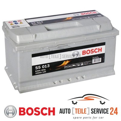 Starterbatterie Bosch 0092S50130 S5 für Alfa Romeo Audi Bmw Chrysler Citroën Daf
