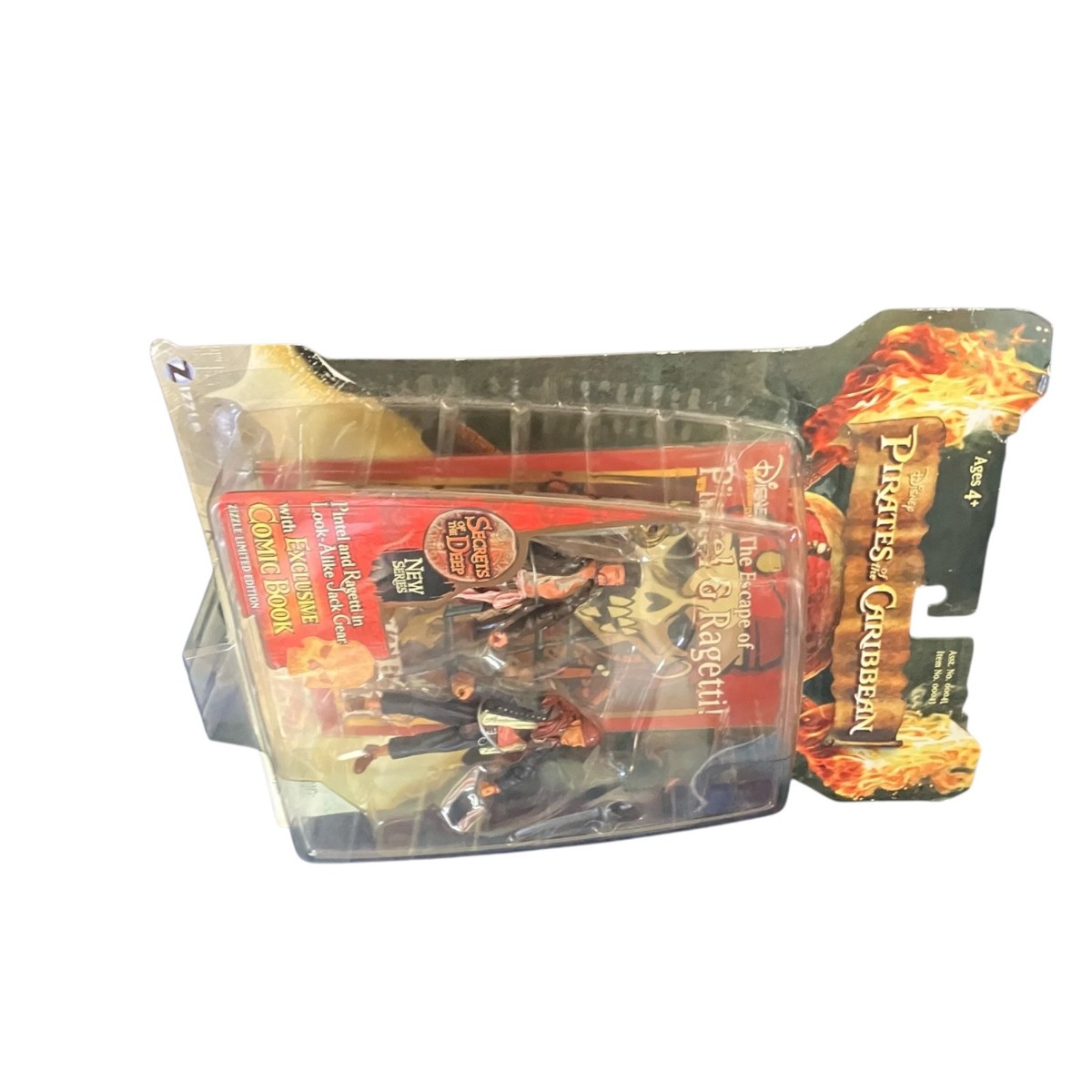 Disney Pintel & Ragetti Pirates of The Caribbean Figure Included