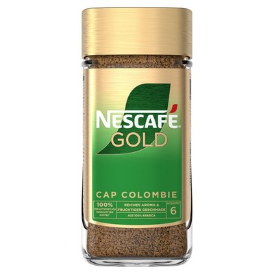 NESCAFÉ Gold Cap Colombie löslicher Bohnenkaffee (1 x 200g) Instantkaffee