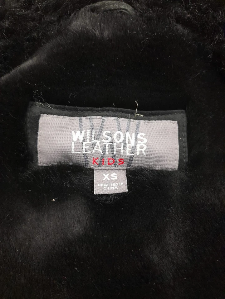Wilson Unisex Kids Black Size XS Basic Coat - Image 3 of 3