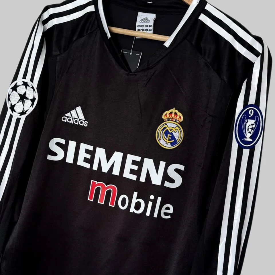 David Beckham #23 Real Madrid 2006/2007 Black Long sleeve Jersey Soccer NWT - Image 4 of 4