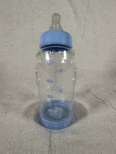 Vintage Playtex VentAire Standard Angled Baby Blue 7 oz Baby Bottle