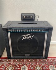 Peavey Bandit 112 Solo Series Guitar Amplifier with Footswitch - Teal Stripe