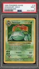 Pokemon Venusaur Base Set Shadowless Holo Rare #15 PSA 9 Mint
