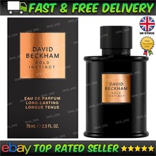 David Beckham Bold Instinct Eau de Parfum 75ml Mens Fragrance Long Last Cologne