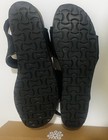 Naot 41 Aisha Black Nubuck Patent Sandals 1.5 Inch Heel w Box-seldom Worn #7308 — photo 3