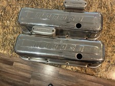 Vintage Offenhauser Chrome Valve Coversbig Block Chevy Bbc V8 Pair Hot Rod Vintage Offenhauser Chrome Valve Coversbig Block Chevy Bbc V8 Pair Hot Rod