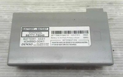 2017 Toyota 4runner Battery Mayday Control Module OEM 8677776040