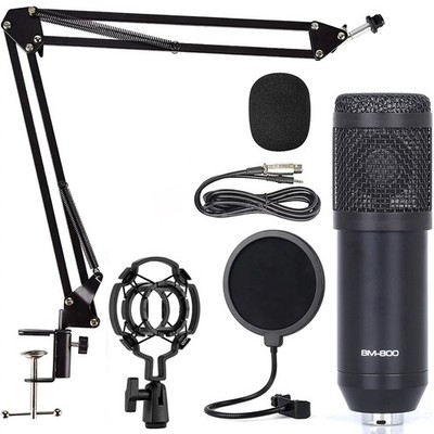 Home Studio Aufnahmeset Mikrofon Set Musik Podcast Ausrüstung Mixer Kondensator