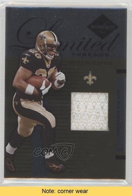 2005 Leaf Limited Threads 48/75 Deuce McAllister #LT-25 READ 0af