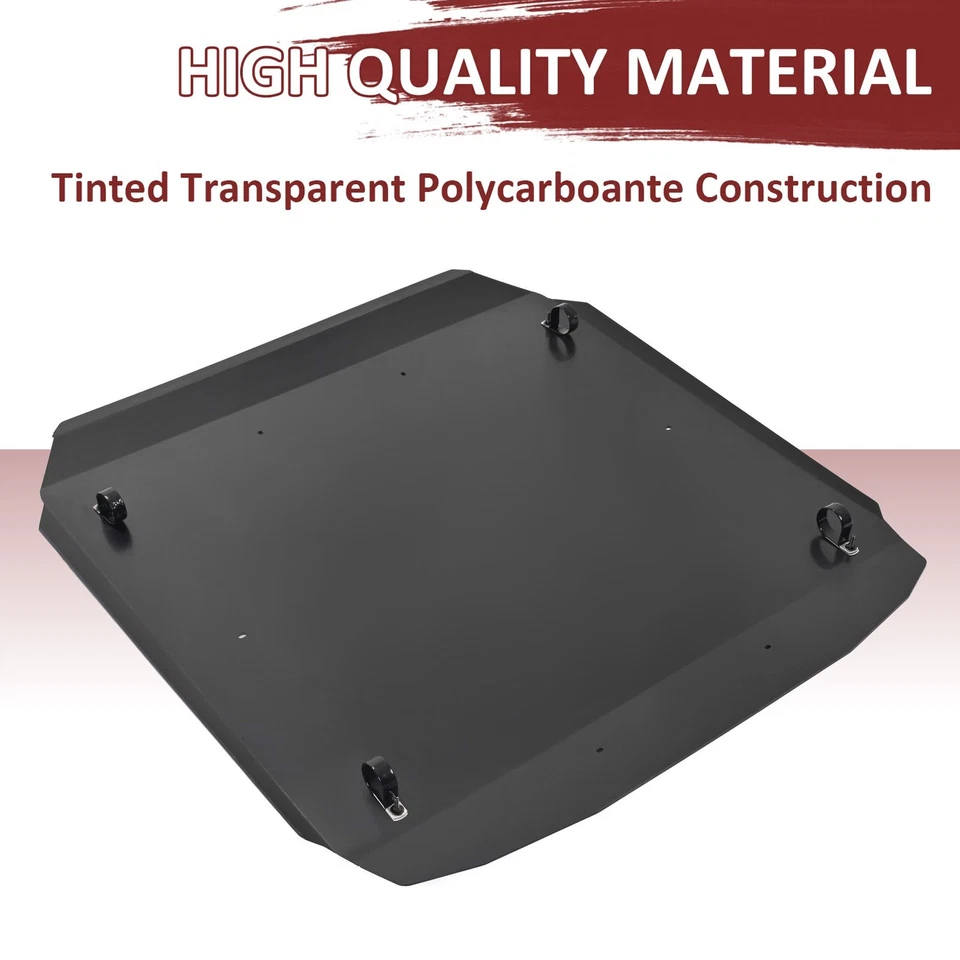 Top Hard Roof for Polaris RZR 2015-2020 S 900 Trail 2014-2020 RZR XP 1000 Turbo Foto 4 de 4