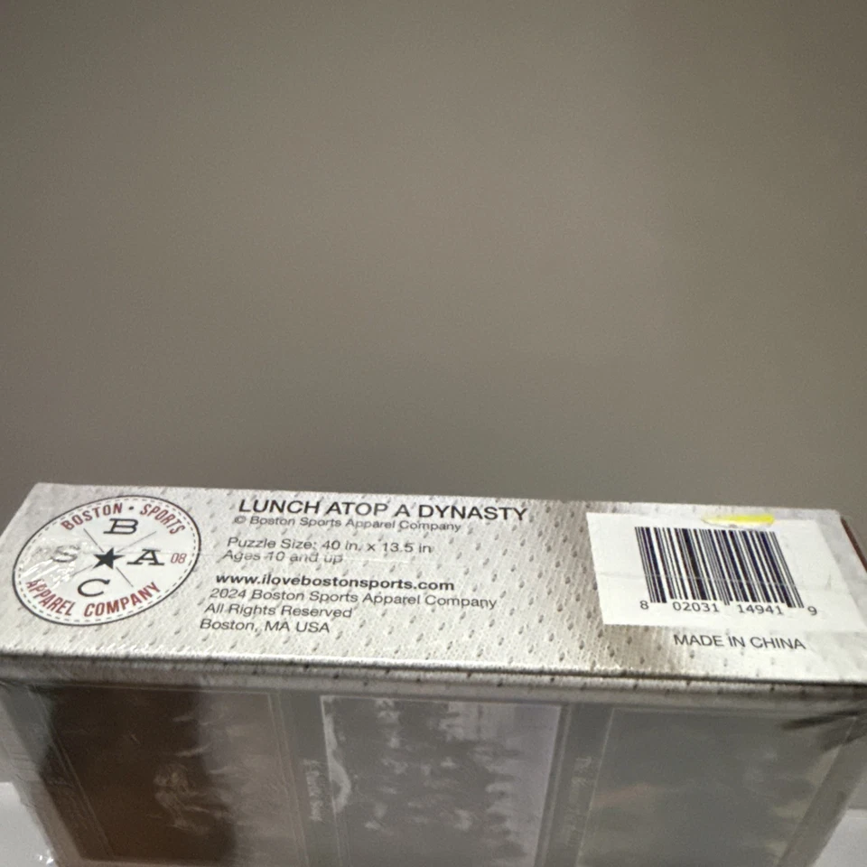 Fan Favorite Limited Edition Sports Puzzle “Lunch Atop A Dynasty” New Sealed - Image 3 of 3