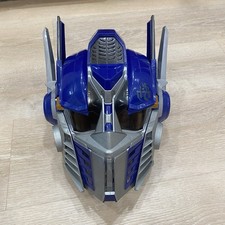 Transformers OPTIMUS PRIME Talking Voice Changer Mask Hasbro 2006 Tested Working