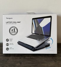 Targus Laptop Chill Mat with 4-Port USB 2.0 Hub Dual High-Speed Fan New Open Box