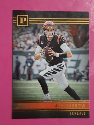 2022 Panini Chronicles Panini PA-34 Joe Burrow Cincinnati Bengals Bronze