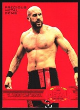 2022 SkyBox Metal Universe AEW Claudio Castagnoli 97-98 Retro PMG Red #/100