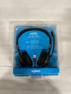 Logitech H390 Black Over the Ear Headset USED