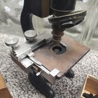 Antique Bausch & Lomb Optical Co Microscope  beautiful old Wooden Storage Box — photo 3