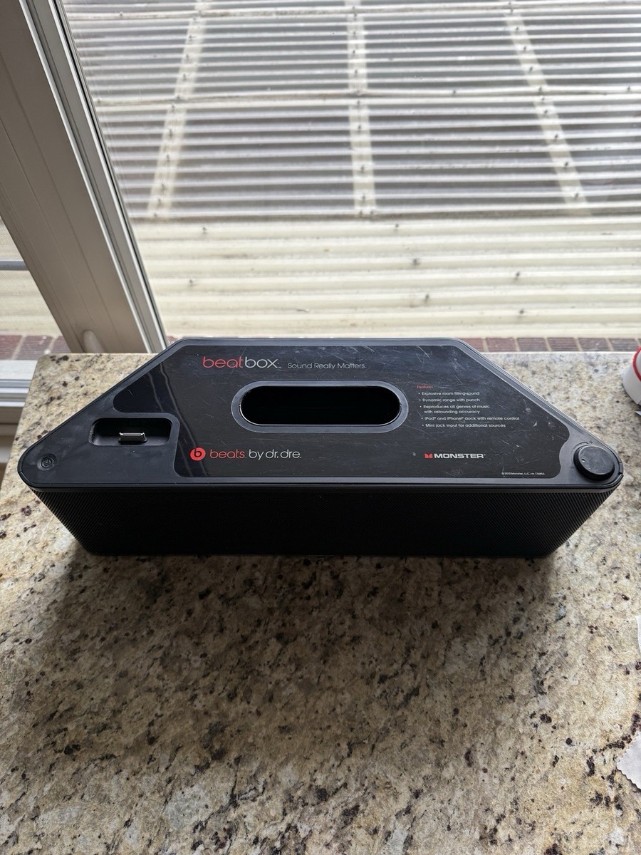 Beatbox Portable（beats by dr.dre） Beats by Dr. Dre beatbox portable Black Portable Speaker System | eBay