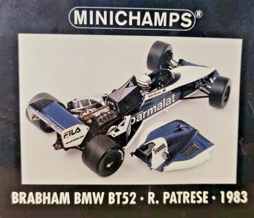  BT52 Brabham 1983 パーマレート PMA 1/18 MCG - Just Arrived 1:18 Brabham BT52, No.5 and 6, Parmalat