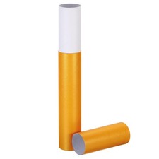 2"x15" Poster Tube, Photo Storage Tube Painting Tubes Mailing Tubes, Yellow