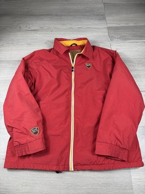 Vintage Ecko Unltd Jacket Mens XL Ripstop Red Full Zip Y2K Lined