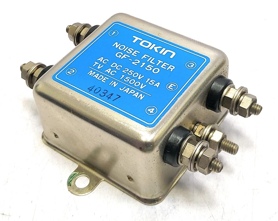 TOKIN GF-2150 Noise Filter AC DC 250V 15A - Image 4 of 4