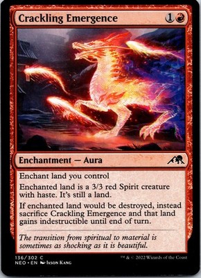 Crackling Emergence Kamigawa: Neon Dynasty Regular