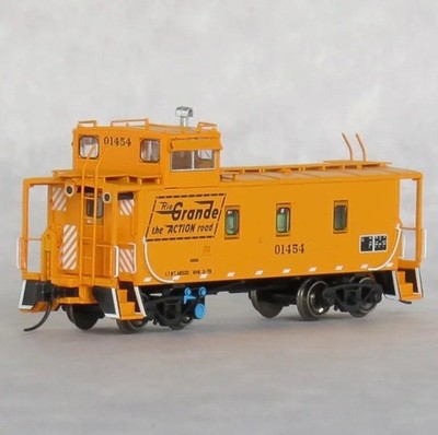 N TRAINWORX 31401-54DCC Rio Grande Yellow Caboose rd#01454