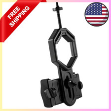 NEW Universal Telescope Cell Phone Mount Adapter for Monocular Spotting Scope US