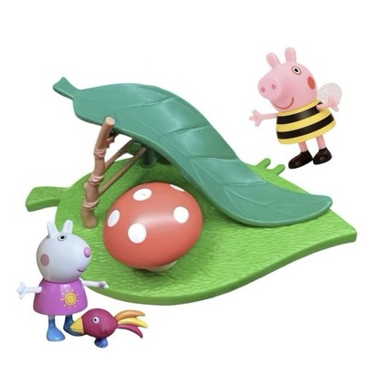 Bee Fairy Peppa Pig, Susie Sheep, Pink Bird, Garden Slider Playground | Flawed