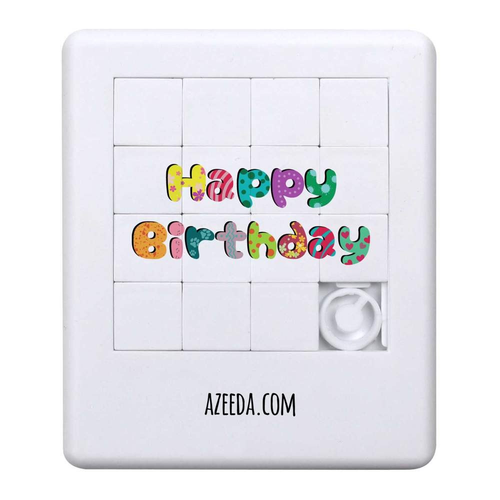 'Happy Birthday' Sliding Puzzle (PZ00030276)