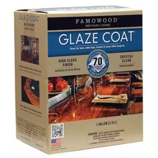 Famowood 5050110 1 Gal Finish, High Gloss Finish, Clear, Oil Base