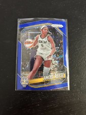 2025 Panini Prizm WNBA - Angel Reese #92 Blue Velocity Prizm