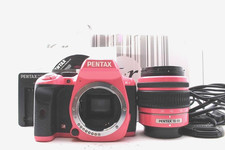 Pentax K-r Pink 12.4MP DSLR smc DAL 18-55mm F3.5-5.6 AL SR Shake Reduction Japan