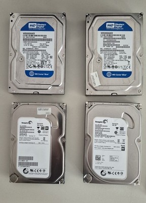 Konvolut 4 × 3,5 HDD