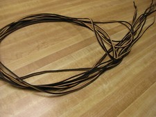 Four Pieces Tanned Cow Leather Lace 100 " Long 1/8 " X 1/8" ID TAG 0011312