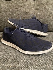 Cole Haan Zerogrand Oxford BLUE Women's Size 8B Lace Up Suede Shoes Sneakers