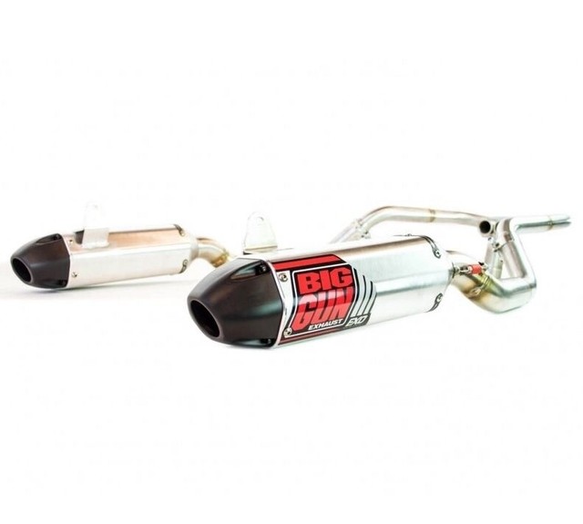 Big Gun EXO Dual Full System Exhaust Pipe Yamaha Raptor 700 700R 2006