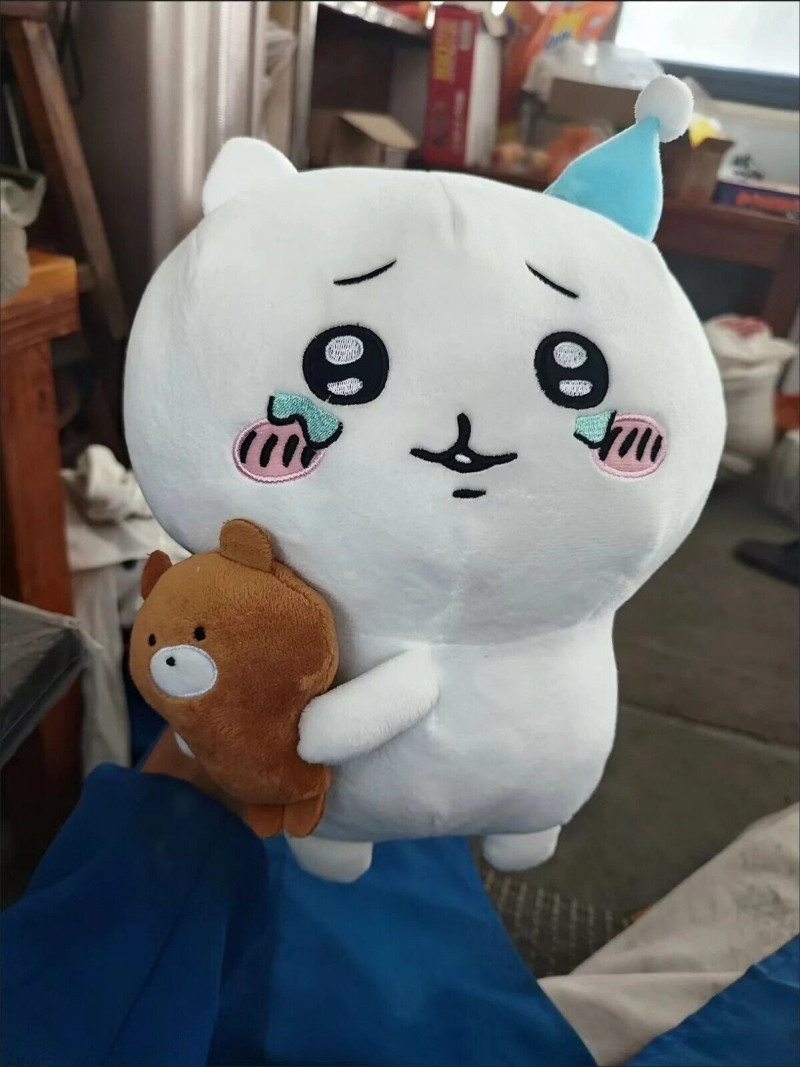 Chiikawa Nightmare Doll Sleepy Crying Hachiware Plush Doll Girlfriend Gift