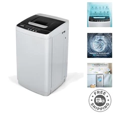Lightweight 1.03 cu.ft Washing Machine with LED Display and Child Lock Feature