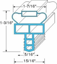 Randell DRAWER GASKET IN-GSK1040