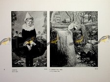 Pierette, Da Costa e corsa mulino ligure, La Thangue, illustrazione libro, 1905