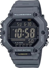 Casio AE1600H-8B Large LCD front button operation Watch