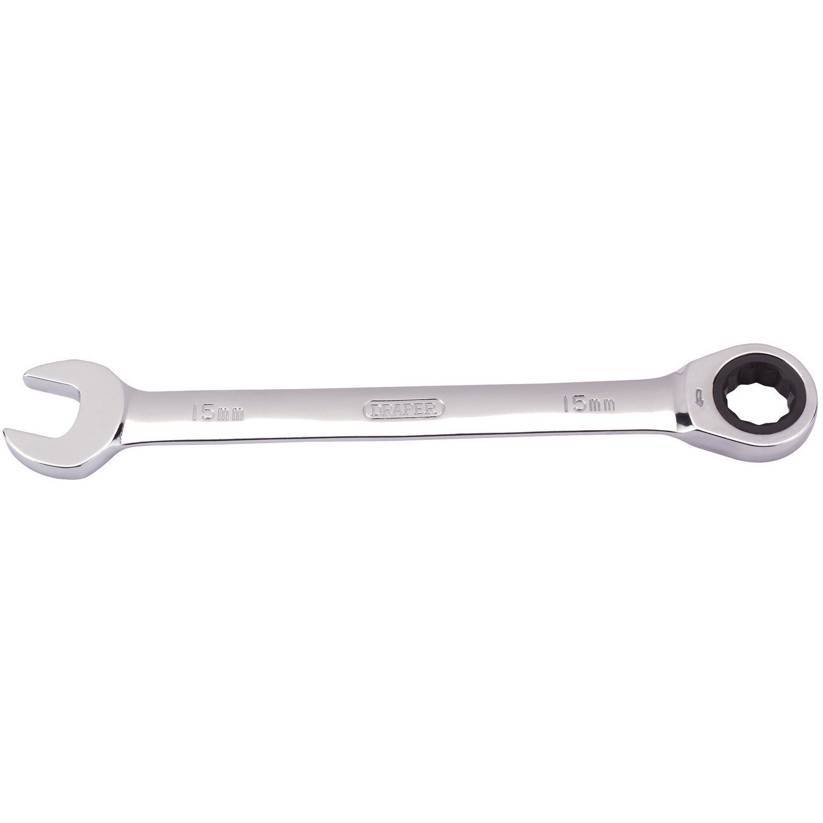 Draper 8230mm Hi-Torq 15mm Metric Ratchet Combi Spanner