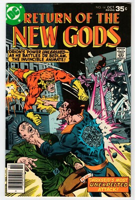 DC - RETURN OF THE NEW GODS #14 - Newton Art - VF/NM Oct 1977 Vintage ...