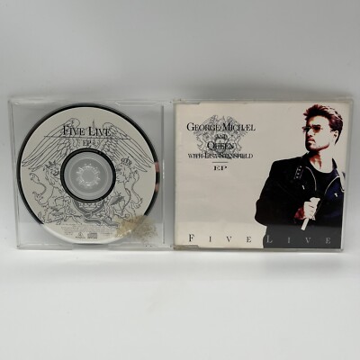 George Michael And Queen With Lisa Stansfield   Five Live (CD, 1993) | Sehr Gut